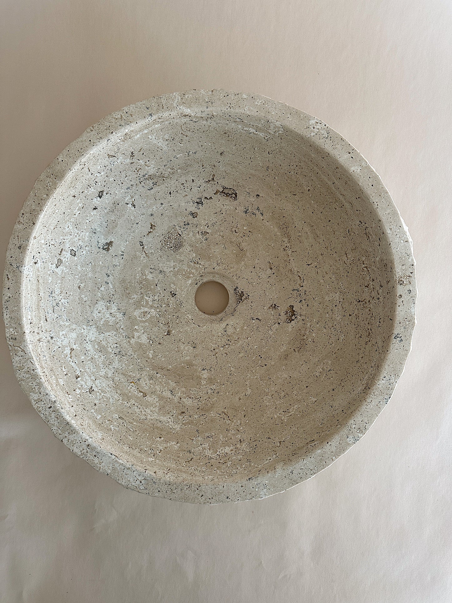 SOL TRAVERTINE BOWL SINK