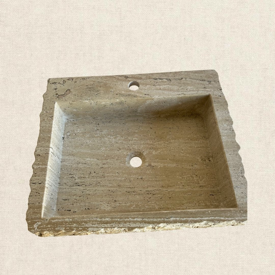 TRAVERTINE SINK ( B)