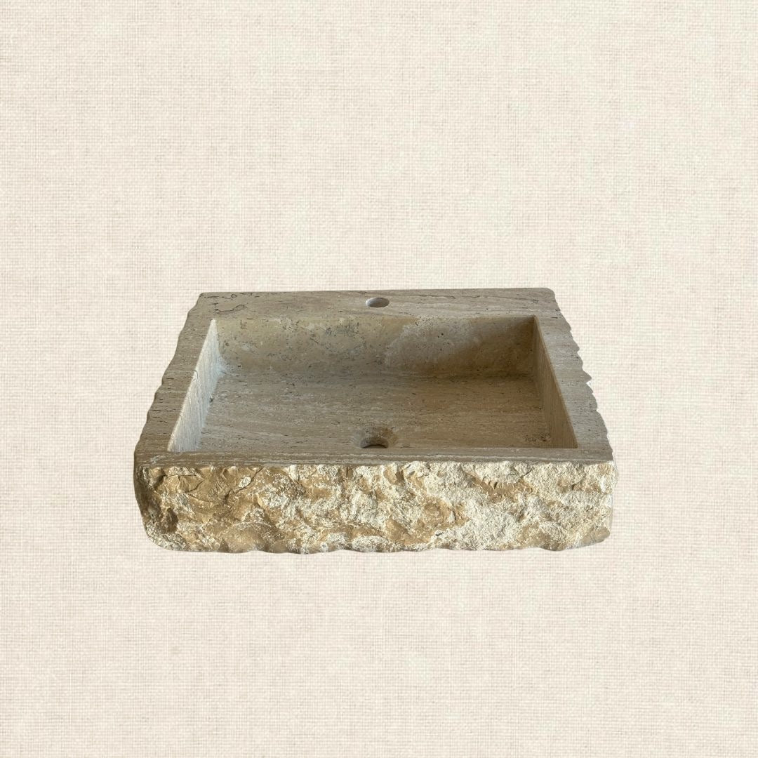 TRAVERTINE SINK ( B)