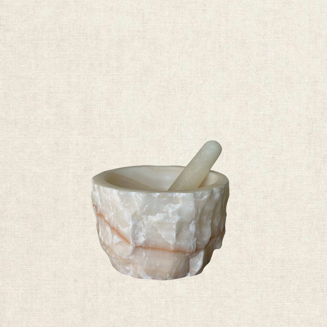 ONYX MORTAR & PESTLE SET