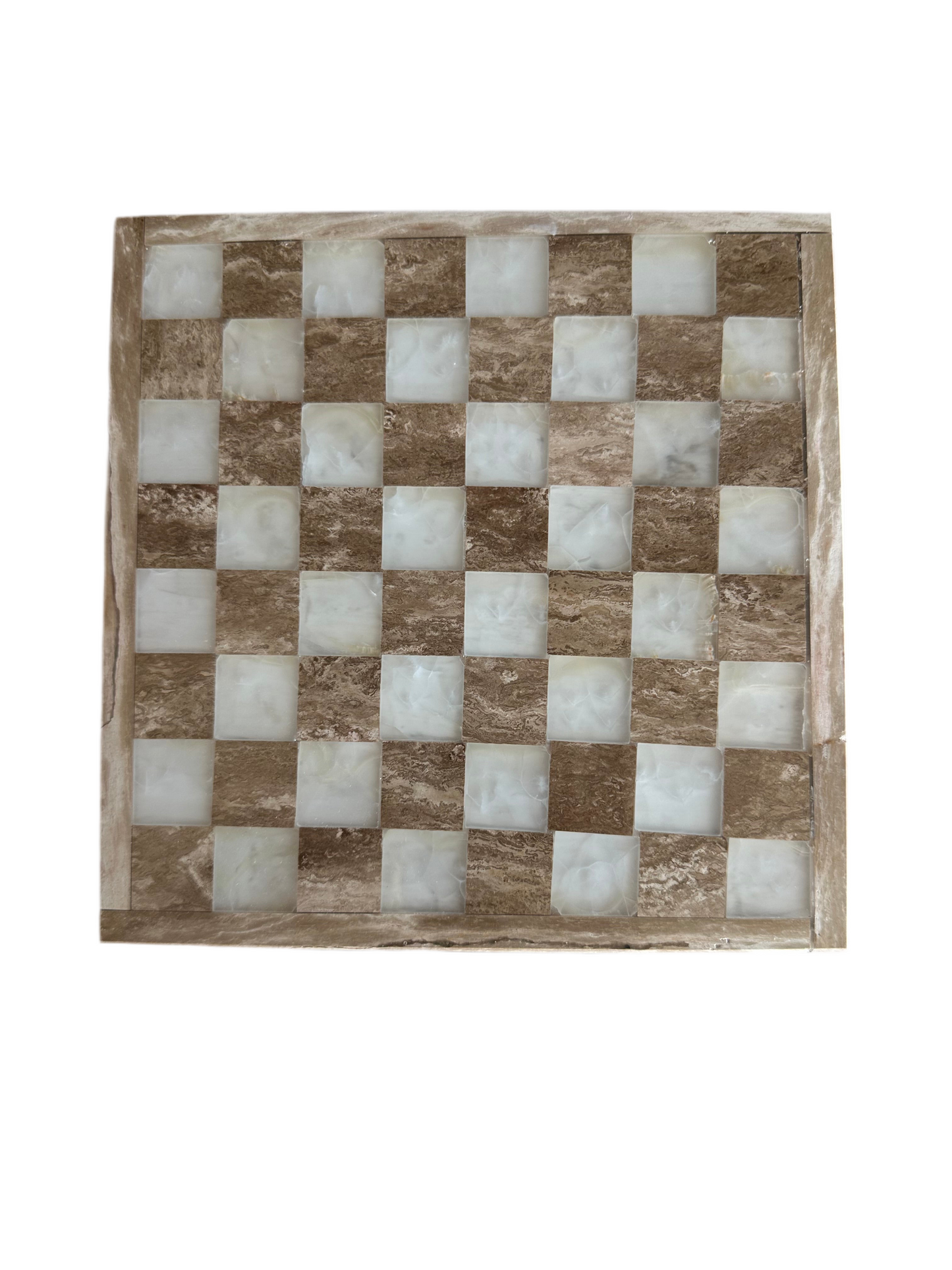 Cafe con Leche Small chess set