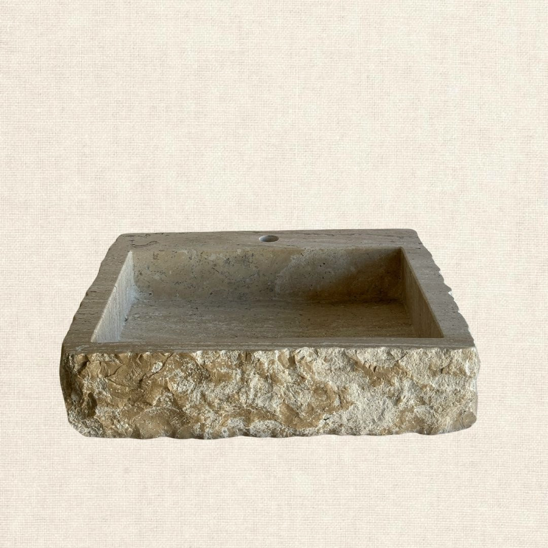 TRAVERTINE SINK ( B)