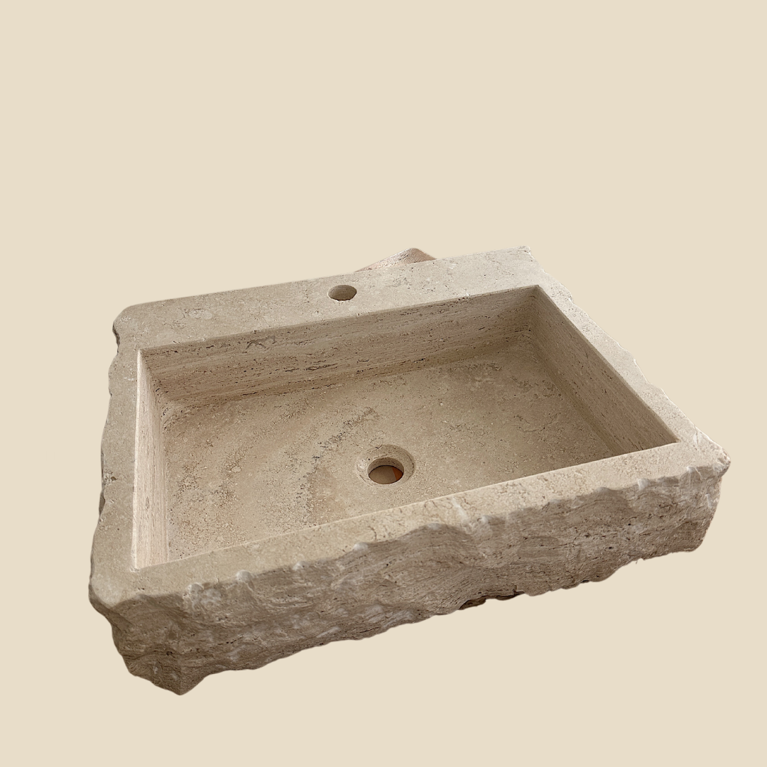 TRAVERTINE SINK