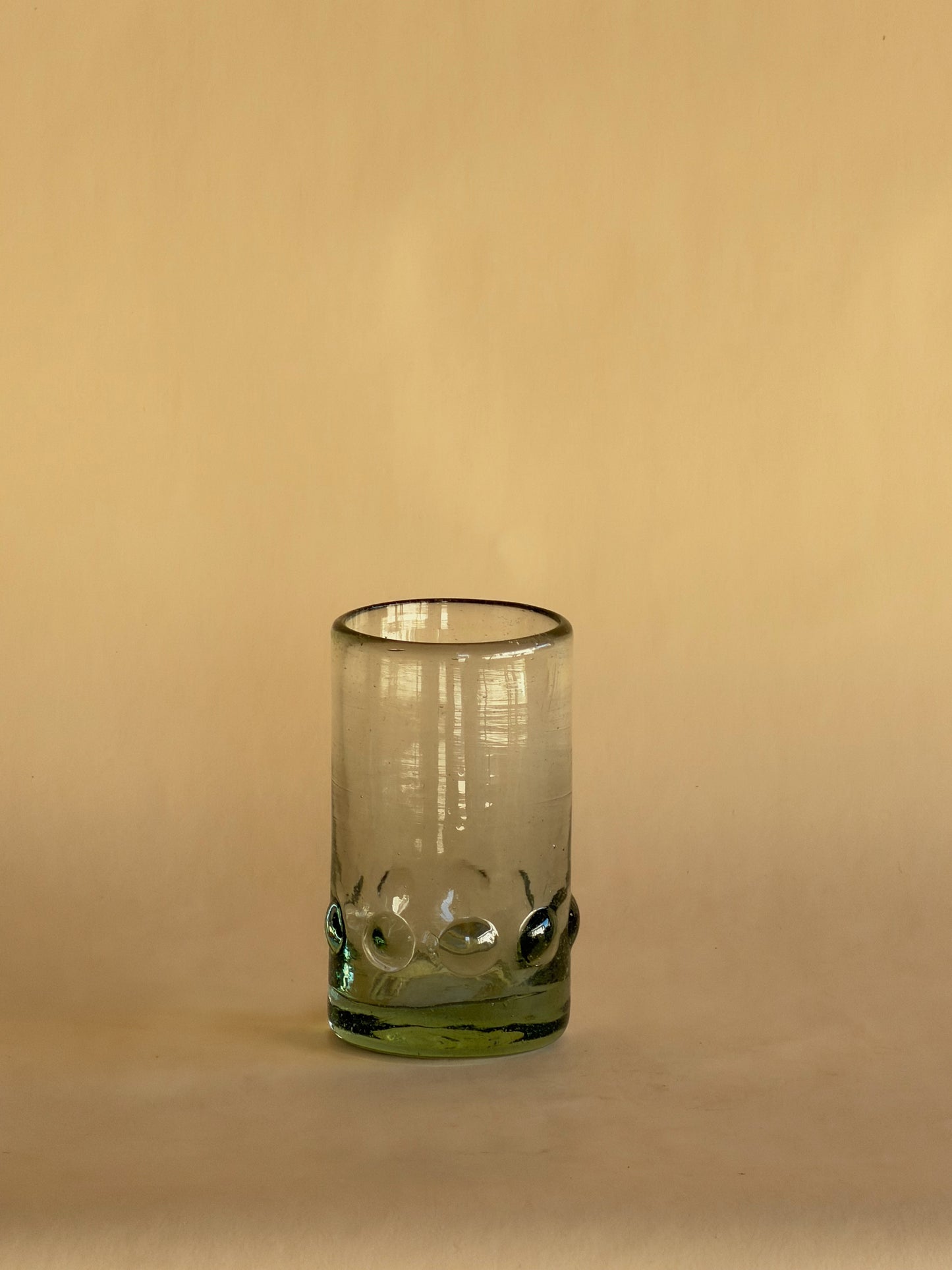 Marsella Tall Handblown Dots Glass