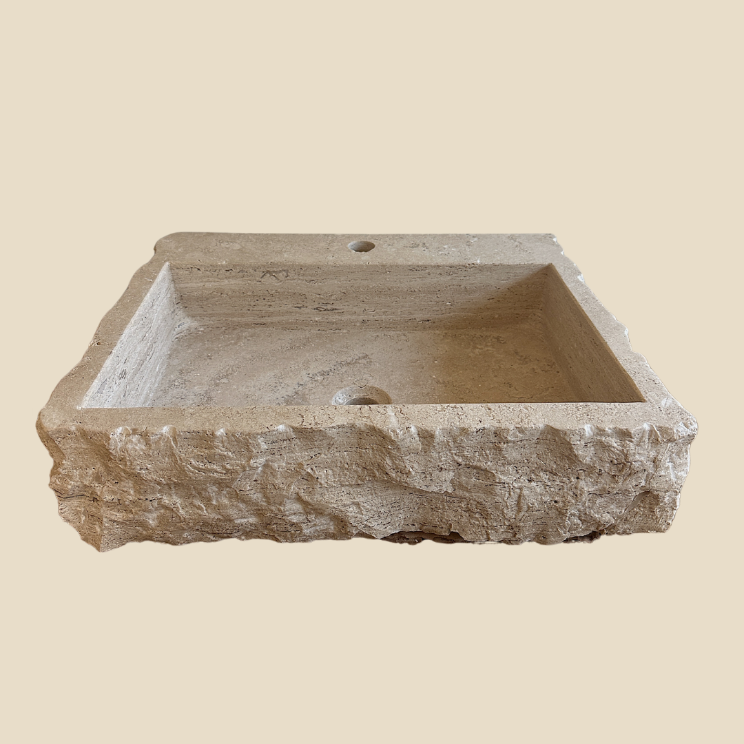 TRAVERTINE SINK